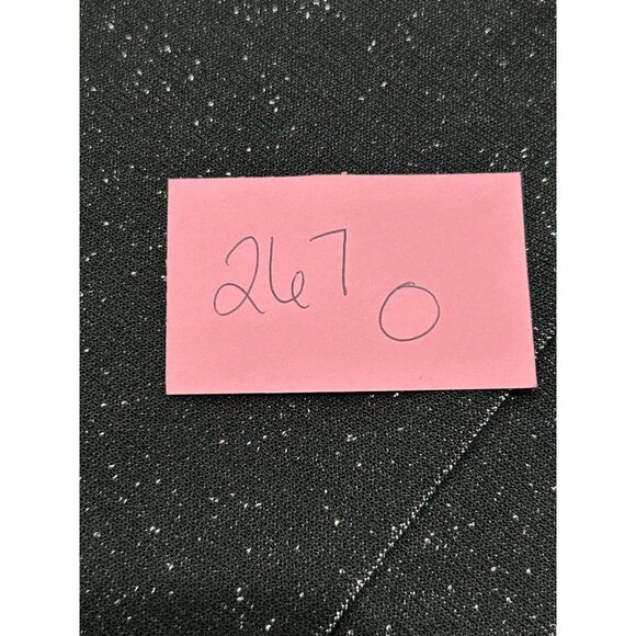 Three Flaggs California Black Metallic Elastic Waist Pants Sz Large - Picture 9 of 9